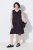 Ulla Popken 852824 Geblümtes Kleid Schwarz - Sommerkleider - Große Größen: Leichte Sommerkleider