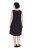 Ulla Popken 852824 Geblümtes Kleid Schwarz - Sommerkleider - Große Größen: Leichte Sommerkleider