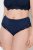 Ulla Popken 852930 Slips mit Spitze Dunkelblau - Slips - 