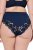 Ulla Popken 852930 Slips mit Spitze Dunkelblau - Slips - 