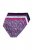 Ulla Popken 852935 Geblümte Slips 5er-Pack Königsblau - Slips - 