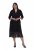 Ulla Popken 852937 Jerseykleid Schwarz - Jerseykleider - 