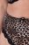 Ulla Popken 853106 Strings mit Animal-Print Schwarz - Slips - 