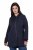 Ulla Popken 853577 Fleecejacke Dunkelblau - Jacken - Große Jacken für Damen