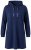 Ulla Popken 853652 Samtkleid mit Kapuze Dunkelblau - Abendkleider - Abendkleider für Damen in großen Größen