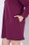 Ulla Popken 853652 Langärmliges Sweatkleid mit Kapuze Beerenrot - Kleider - Kleider für jede Größe