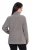 Ulla Popken 853668 Fleecejacke mit Stehkragen Grau - Fleecekleidung - 
