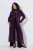 Ulla Popken 853770 Paillettenjacke Pflaume - Jacken - Große Jacken für Damen