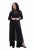 Ulla Popken 853770 Paillettenjacke Schwarz - Jacken - Große Jacken für Damen