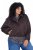 Ulla Popken 853792 Jacke in Wildlederoptik Braun - Jacken - Große Jacken für Damen