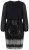 Ulla Popken 853810 Paillettenkleid Schwarz - Abendkleider - Abendkleider für Damen in großen Größen