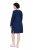 Ulla Popken 853877 Geblümtes Sweatkleid Dunkelblau - Kleider - Kleider für jede Größe