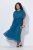 Ulla Popken 854031 Ärmelloses Maxikleid Petrol - Maxikleider - Große Größen: Lange Maxikleider