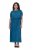 Ulla Popken 854031 Ärmelloses Maxikleid Petrol - Maxikleider - Große Größen: Lange Maxikleider