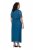 Ulla Popken 854031 Ärmelloses Maxikleid Petrol - Maxikleider - Große Größen: Lange Maxikleider