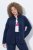 Ulla Popken 854200 Fleecejacke Dunkelblau - Jacken - Große Jacken für Damen