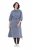 Ulla Popken 854413 Midikleid mit Tunnelzug Grau - Midikleider - Midikleider in großen Größen
