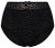 Ulla Popken 854551 Pantys mit Animal-Print Schwarz - Slips - 