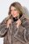 Ulla Popken 854617 Kunstfelljacke Beige - Jacken - Große Jacken für Damen
