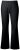 Ulla Popken 854910 Warme Stretchhose mit Gummibund Schwarz - Stoffhosen - Weite Stoffhosen für Damen