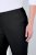 Ulla Popken 854910 Warme Stretchhose mit Gummibund Schwarz - Stoffhosen - Weite Stoffhosen für Damen