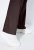 Ulla Popken 854910 Warme Stretchhose mit Gummibund Mahagonibraun - Stoffhosen - Weite Stoffhosen für Damen