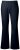 Ulla Popken 854910 Warme Stretchhose mit Gummibund Dunkelblau - Stoffhosen - Weite Stoffhosen für Damen