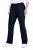 Ulla Popken 854910 Warme Stretchhose mit Gummibund Dunkelblau - Stoffhosen - Weite Stoffhosen für Damen