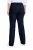 Ulla Popken 854910 Warme Stretchhose mit Gummibund Dunkelblau - Stoffhosen - Weite Stoffhosen für Damen