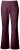 Ulla Popken 854910 Warme Stretchhose mit Gummibund Aubergine - Stoffhosen - Weite Stoffhosen für Damen