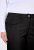 Ulla Popken 854987 Warme Stretchhose mit Komfortbund Schwarz - Stoffhosen - Weite Stoffhosen für Damen