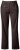 Ulla Popken 854987 Warme Stretchhose mit Komfortbund Mahagonibraun - Stoffhosen - Weite Stoffhosen für Damen