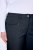 Ulla Popken 854987 Warme Stretchhose mit Komfortbund Dunkelblau - Stoffhosen - Weite Stoffhosen für Damen