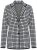 Ulla Popken 855173 Karierter Strickblazer Wollweiß - Blazer - Blazer für Frauen in Großgrößen