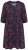 Ulla Popken 855270 Gemustertes Jerseykleid mit V-Ausschnitt Anthrazit - Jerseykleider - 