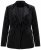 Ulla Popken 855499 Samtblazer mit Strasssteinen Schwarz - Blazer - Blazer für Frauen in Großgrößen