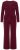 Ulla Popken 855622 Langärmliger Jumpsuit mit V-Ausschnitt Weinrot - Jumpsuits - Große Größen Jumpsuits für Damen