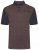 Kam Jeans 5490 Jersey Weave Contrast Polo Navy - Polo-shirts für herren - Polo-Shirts für Herren in großen Größen