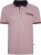 Kam Jeans 5487 Dobby Print Pique Polo Red - Polo-shirts für herren - Polo-Shirts für Herren in großen Größen