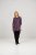 Scandinavian Caramel Flower Petals Tunic Purple - T-Shirts - 