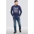 D555 Austin Long Sleeve T-shirt Navy - Herren-T-Shirts - Herren-T-Shirts in großen Größen