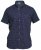 D555 Barrington Short Sleeve Shirt Navy - Herrenhemden - Herrenhemden in großen Größen