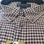 Kam Jeans 6302 Casual Gingham Check Shirt Navy - Herrenhemden - Herrenhemden in großen Größen