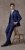 Skopes Kennedy Suit jacket Royal Blue - Herrenanzüge und -blazer - Herrenanzüge und -blazer in großen Größen