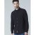 D555 Donnie Long Sleeve Jersey Shirt Black - Herrenhemden - Herrenhemden in großen Größen