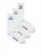 Jack & Jones Power Statements Tennissocken Weiß 3er-Pack - Herrenunterwäsche & bademode - Herrenunterwäsche & Bademode in großen Größen