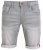 D555 Griffin Denim Shorts Grey - Herrenshorts - Herrenshorts in großen Größen
