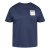 North Latitude T-Shirt With Print Navyblau - TALL T-shirts - Extra lange T-Shirts Herren