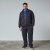 North Latitude Sweat Cardigan Schwarz - TALL sweatshirts - TALL Sweatshirts mit Extralänge