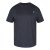 North Latitude T-Shirt With Back Print Schwarz - TALL T-shirts - Extra lange T-Shirts Herren